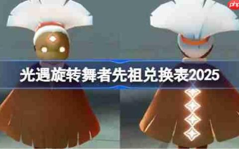 光遇旋转舞者兑换图2025-光遇旋转舞者先祖兑换表