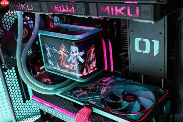未来武装 满帧出击!ROG夜神RTX5080 RO姬x初音未来版显卡开售