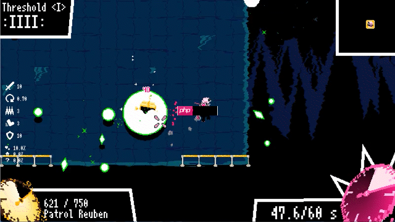 猫咪怪盗“亨迪”时间暂停弹幕Roguelike “时间掠夺者亨迪”参展Steam Next Fest