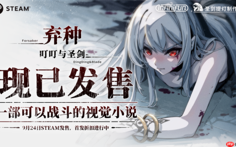 一部可以战斗的视觉小说，独立游戏《弃种：叮叮与圣剑》今日正式发售！