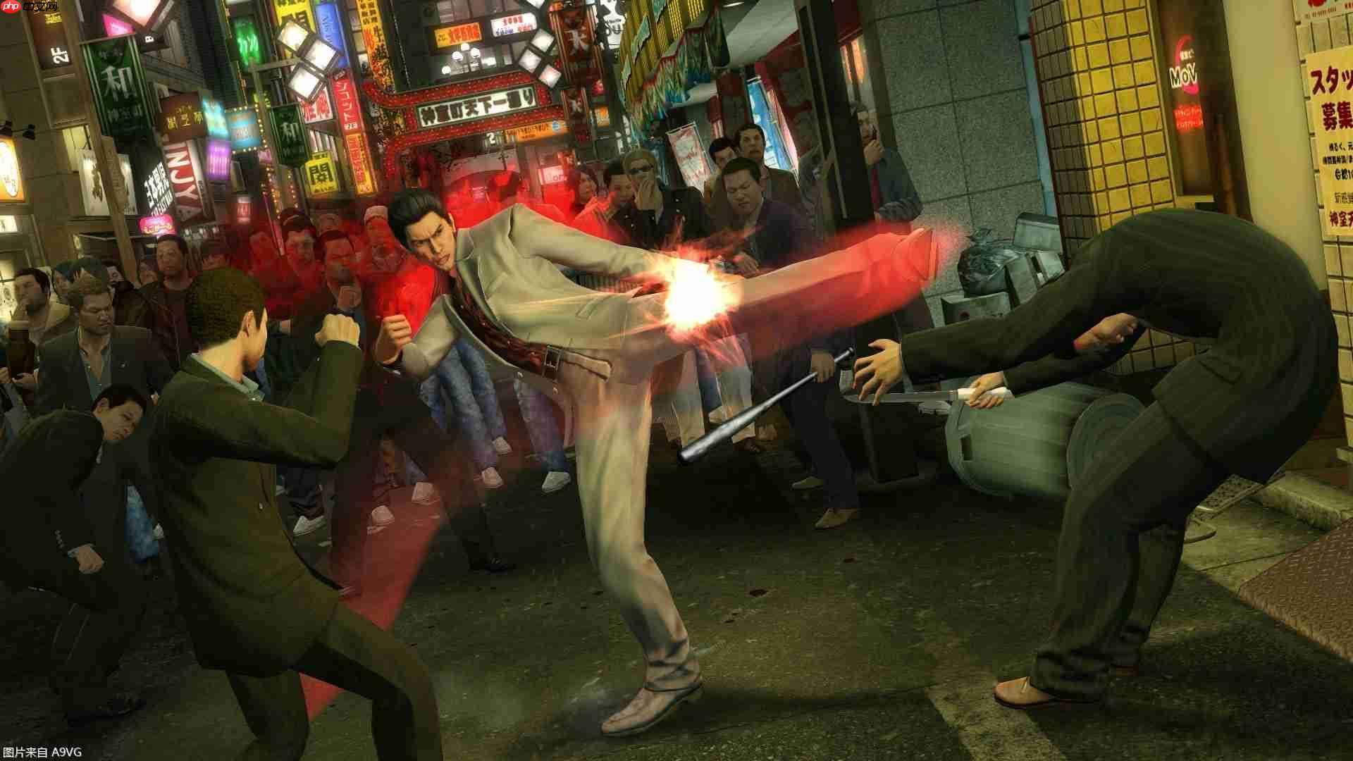 《如龙 极》《极2》 PS5、XSX|S版12月8日发售 支持中文