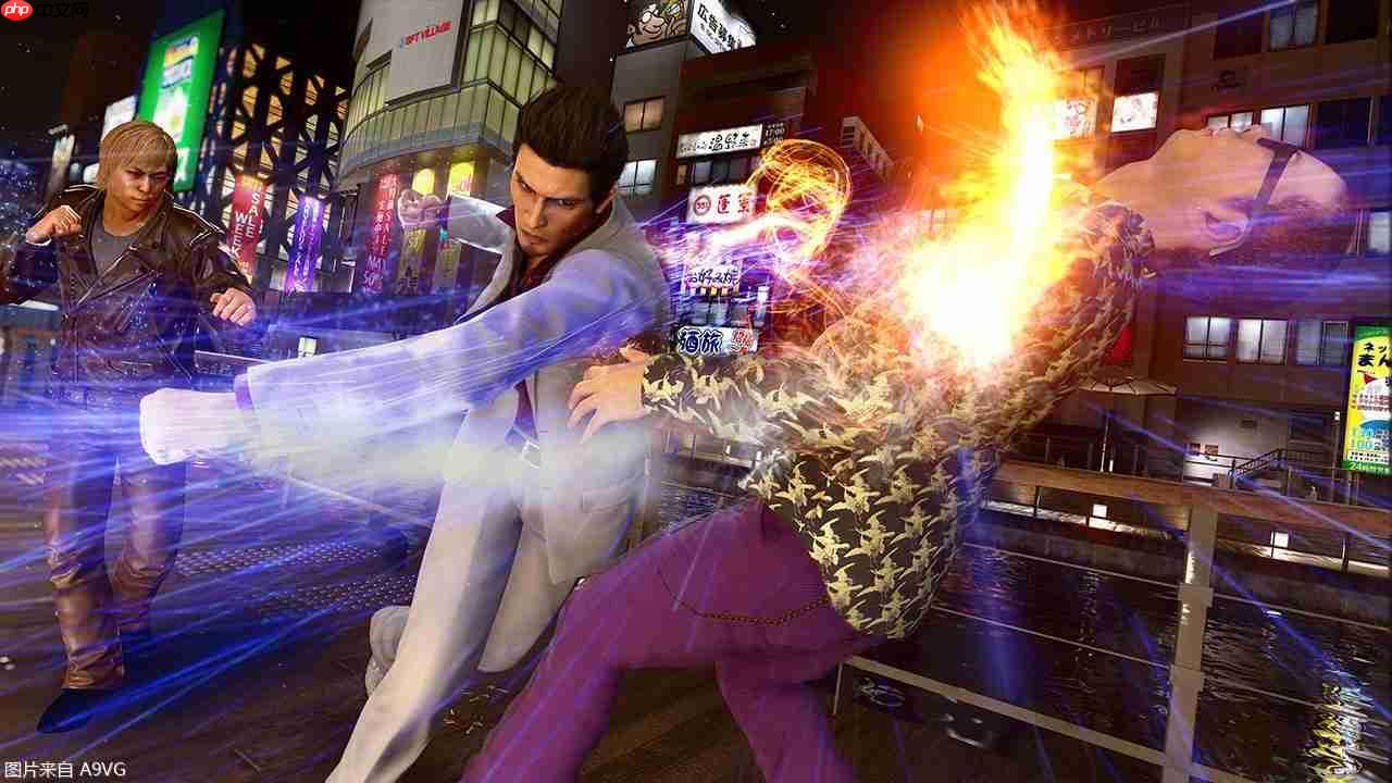 《如龙 极》《极2》 PS5、XSX|S版12月8日发售 支持中文