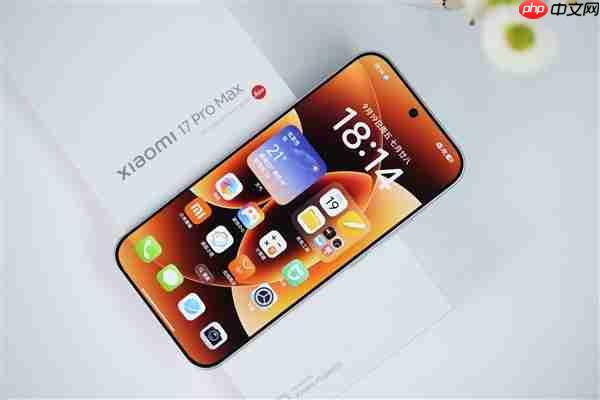 多一块屏对标iPhone 17 Pro Max!小米17 Pro Max图赏