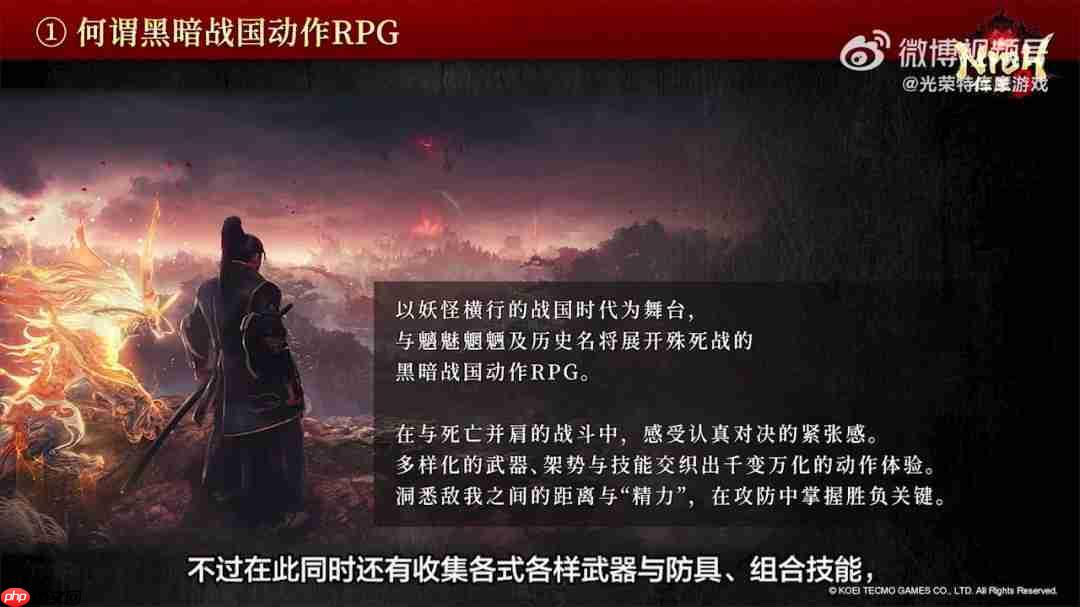《仁王3》TGS 2025官方直播完整回放 五大看点解析