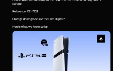 PS5新机型爆料引玩家热议 到底要出多少型号啊？