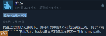 《哈迪斯2》Steam最近评价升至好评如潮!IGN 10分