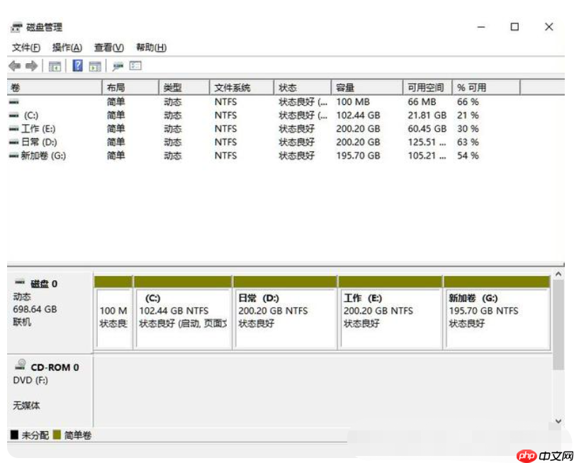 win11磁盘划分分区的方法