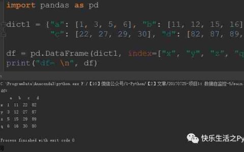 【项目实战】自监控-06-DataFrame行列操作（上篇）