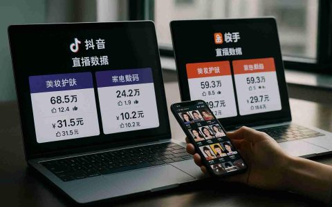 抖音和快手带货品类怎么选？平台主播表现全对比