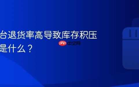 抖音平台退货率高导致库存积压的原因是什么？
