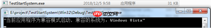 在windows下检查应用程序是否为兼容模式启动及使用Qt输出系统信息
