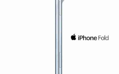 苹果折叠屏iPhone渲染图曝光！配相机按键 后置双摄？