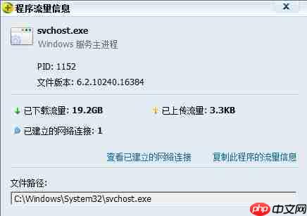 win10 svchost.exe进程是什么?
