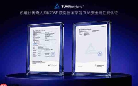 权威认证加持！凯迪仕联合德国莱茵TÜV  定义智能锁品质新高度