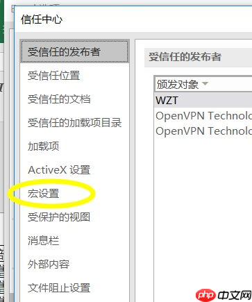 Win11如何启用Excel中的宏?Win11启用Excel中宏的方法