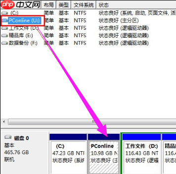 Win7系统修改盘符号的方法