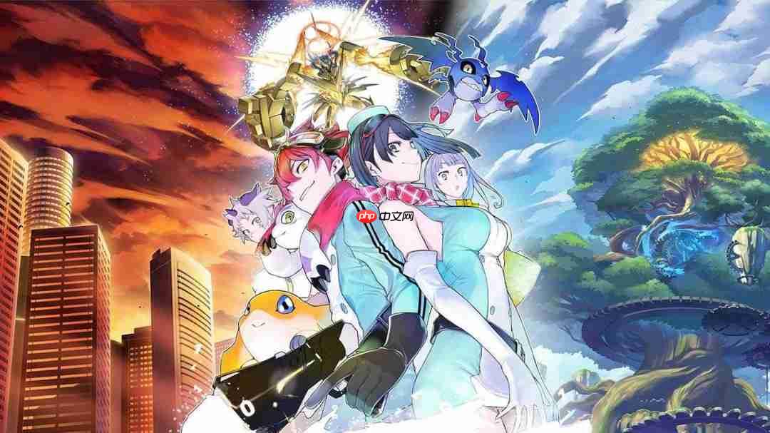 JRPG新王?《数码宝贝物语:时空异客》在线峰值达7万