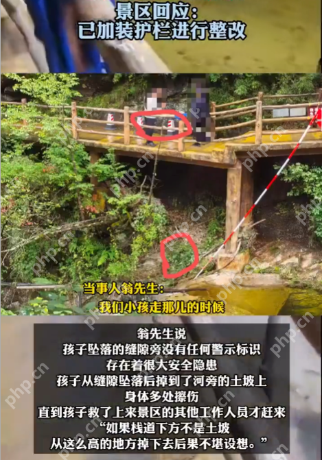 熊猫谷景区回应3岁男童坠落栈道:已加装护栏进行整改 - 创想鸟