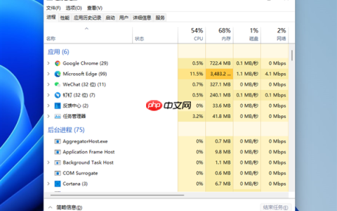 Win11 Build 22538新Bug！点击任务管理器“性能”标签直接崩溃