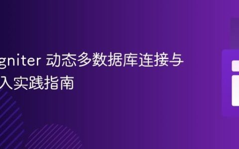 CodeIgniter 动态多数据库连接与数据导入实践指南