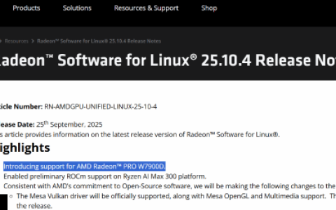 神秘中国特供！AMD官方确认新显卡Radeon PRO W7900D