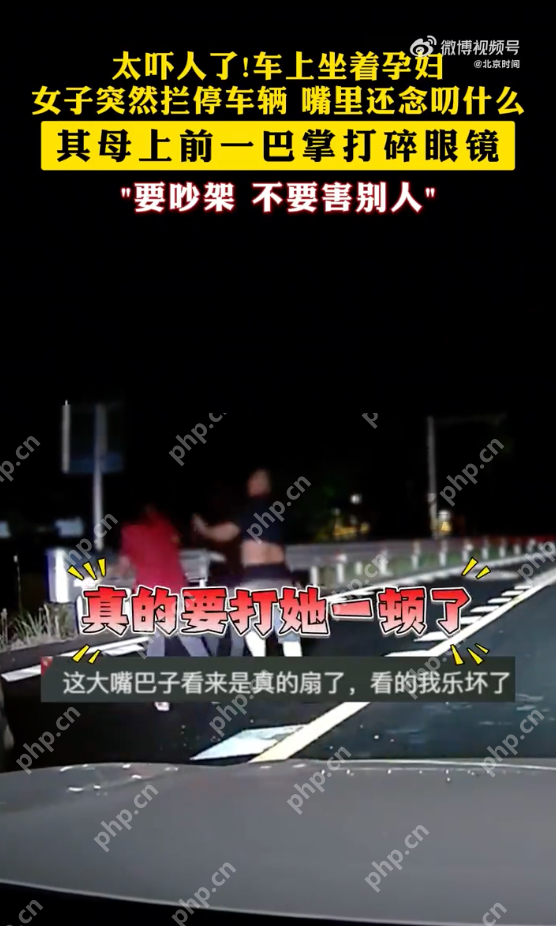 半夜一女子冲到车前碎碎念吓坏司机 女子母亲:吵架不要害别人 - 创想鸟