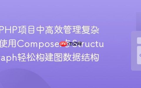如何在PHP项目中高效管理复杂关系？使用Composer与Structures_Graph轻松构建图数据结构