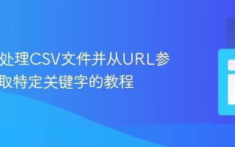 PHP中处理CSV文件并从URL参数中提取特定关键字的教程
