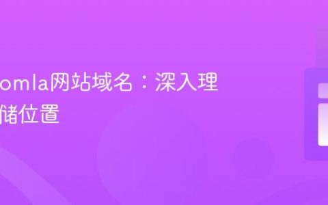 查找Joomla网站域名：深入理解其存储位置