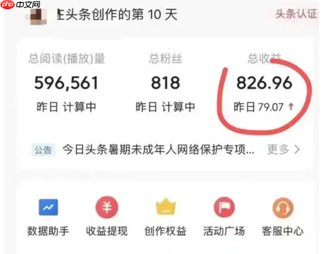 如何获得今日头条问答创作收益?粉丝增多有什么好处?在平台上取得更好的发展。