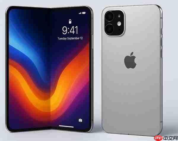 全球首次采铝钛混合机身!苹果iphone 18 fold外观曝光