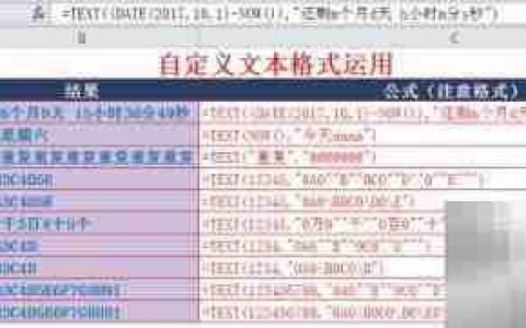 自定义数据格式应用解析