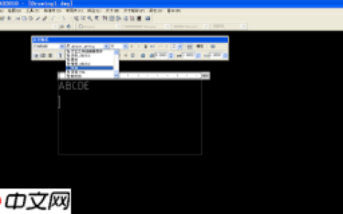 AutoCAD2007如何在图纸上添加文字