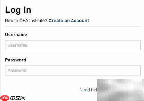 cfa准考证打印指南