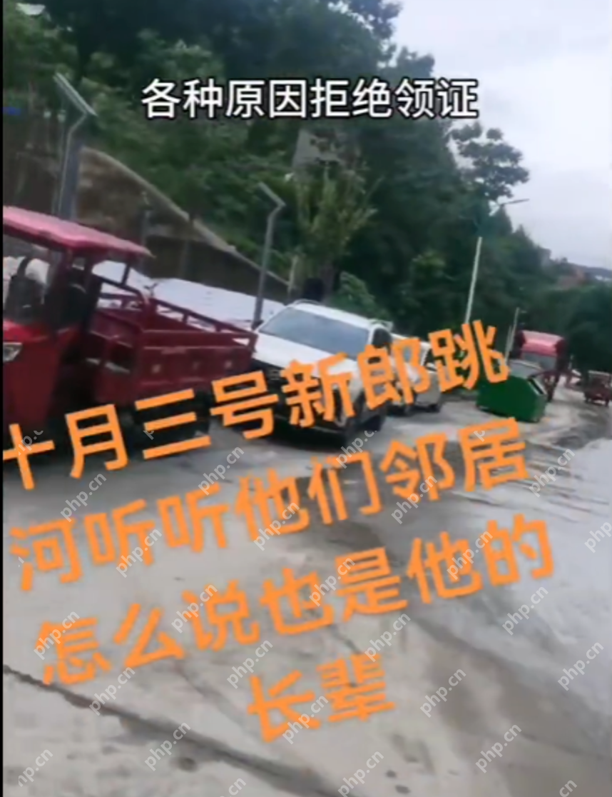 婚礼当天跳河男子父亲:婚车上两人一直在争吵 女方最后说婚不结了 - 创想鸟