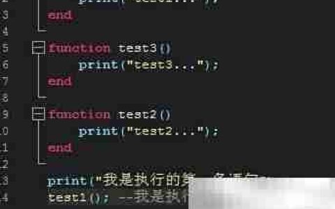 触动精灵Lua脚本入门