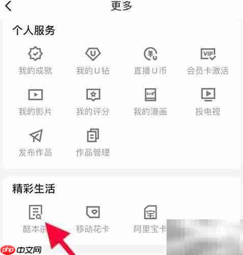 优酷查看酷本杀攻略