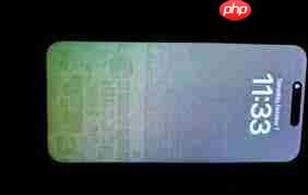 iPhone15Pro烧屏如何解决