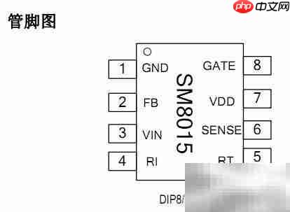 SM8015大功率PWM电源芯片