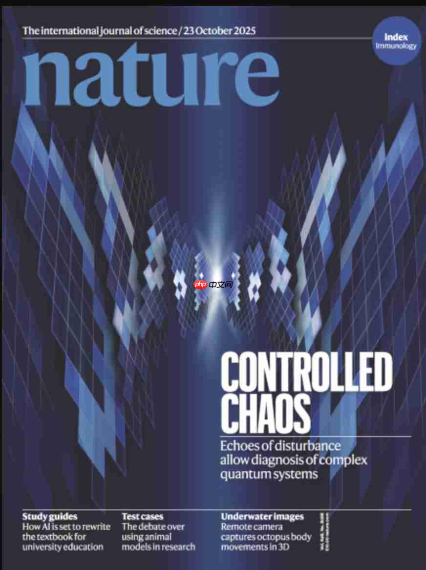 刚拿诺奖就登 Nature 封面!谷歌“量子回声”算法计算提速 13000 倍,可重复验证结果