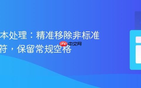 Java文本处理：精准移除非标准空白字符，保留常规空格