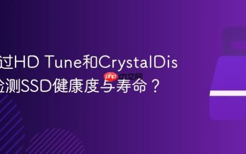 如何通过HD Tune和CrystalDiskInfo检测SSD健康度与寿命？