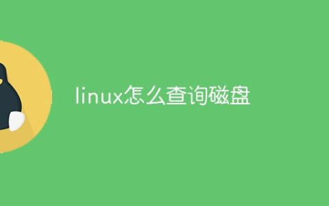 linux怎么查询磁盘
