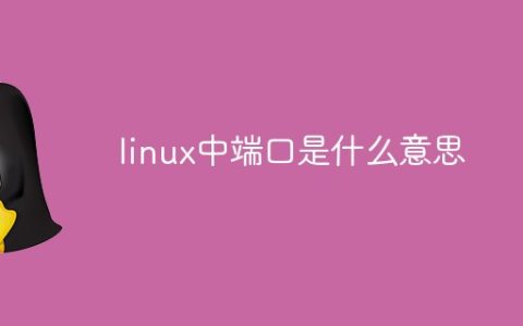 linux中端口是什么意思