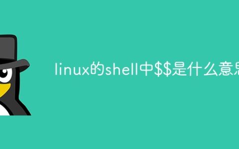 linux的shell中$$是什么意思