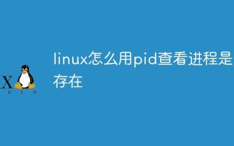 linux怎么用pid查看进程是否存在