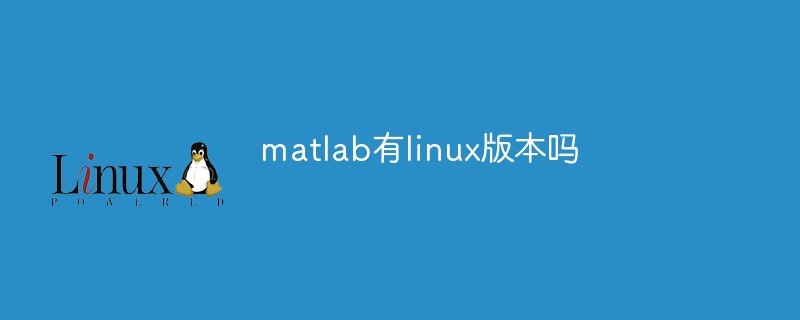 matlab有linux版本吗