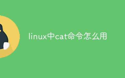 linux中cat命令怎么用