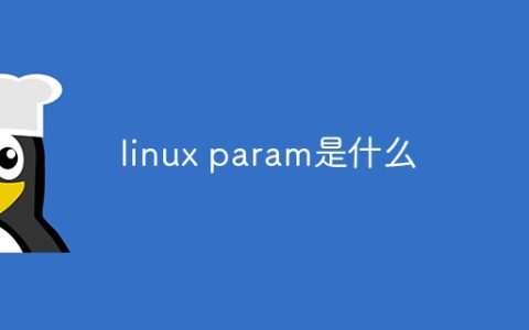 linux param是什么
