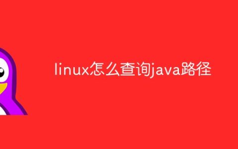 linux怎么查询java路径